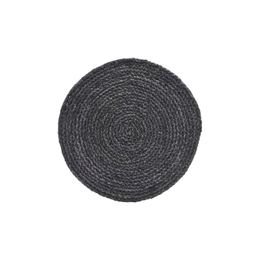 Mantel individual, círculo, gris/azul