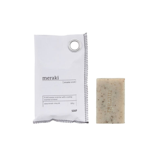 Jabón de manos, Exfoliante de Sésamo