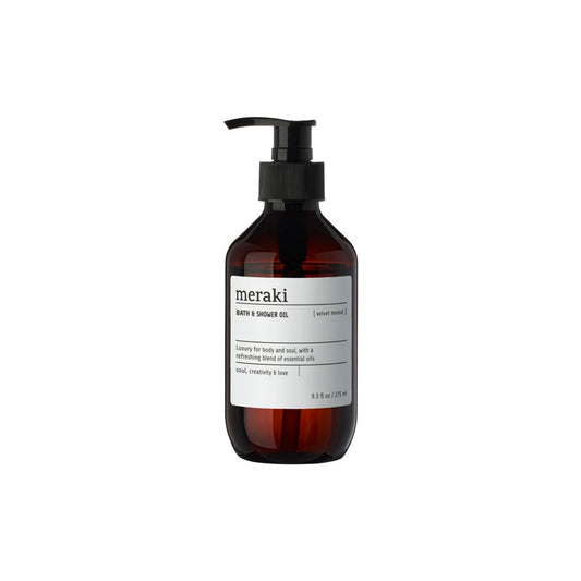 Aceite de baño y ducha, Humor aterciopelado