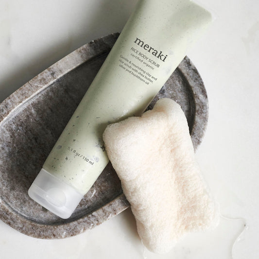 Exfoliante corporal de arroz